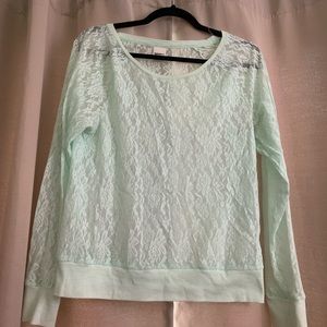 Lace top! Gently used